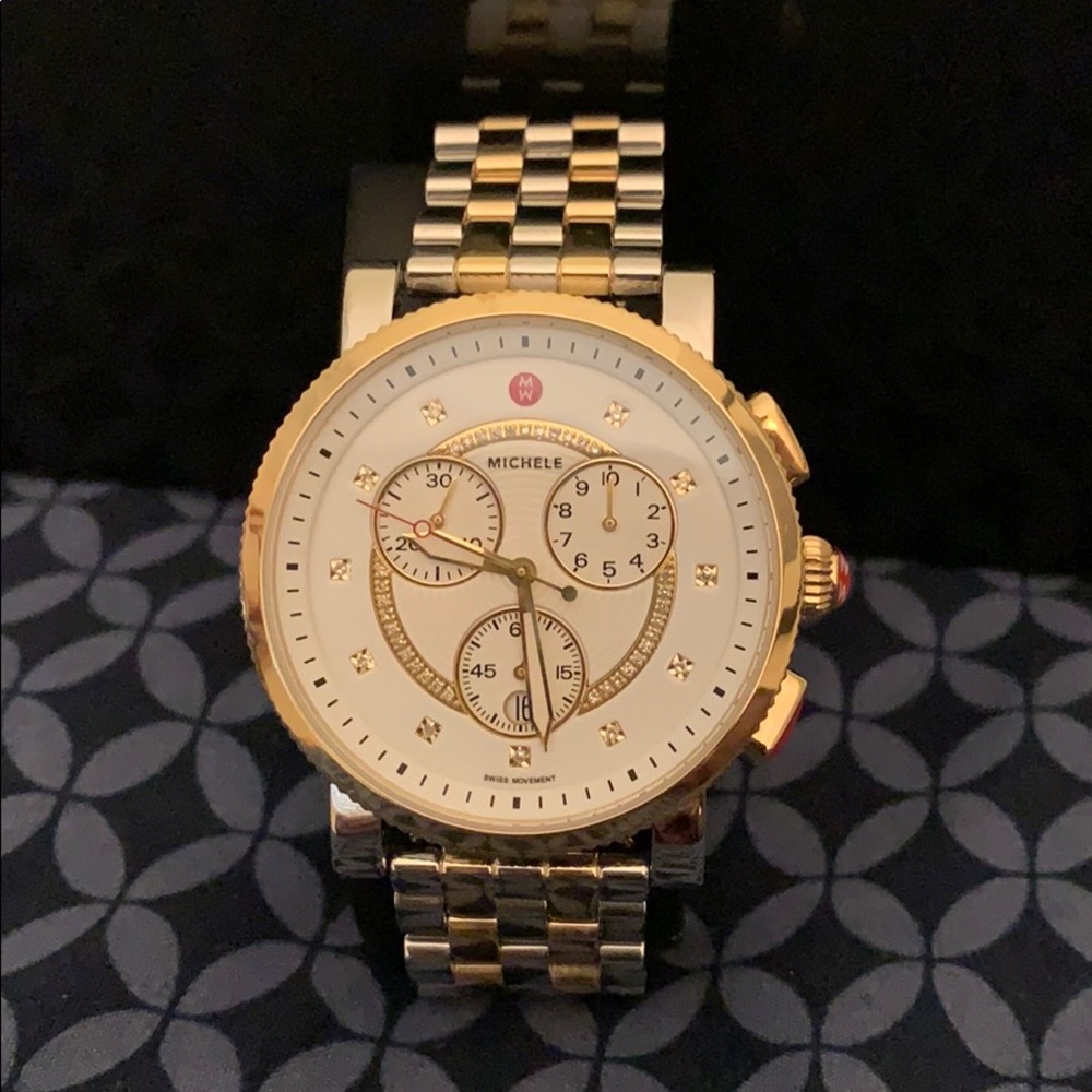 Authentic Michele Boy Friend Watch!